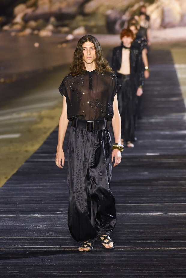 Saint Laurent Mens Spring Summer 20 Show - Runway