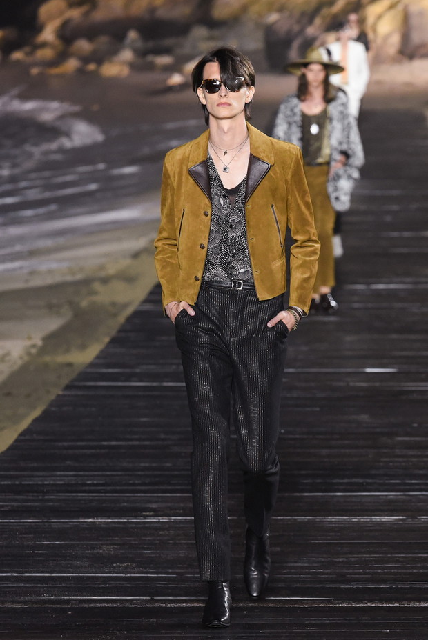 Saint Laurent Mens Spring Summer 20 Show - Runway