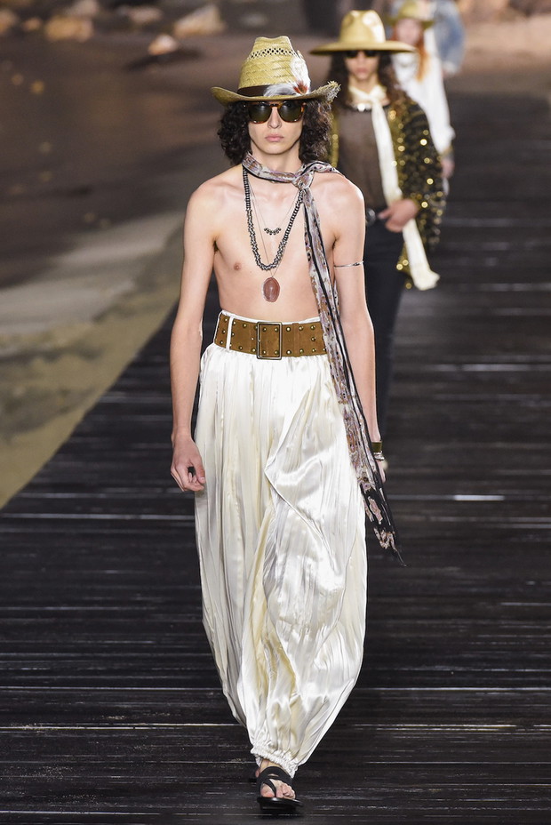 Saint Laurent Mens Spring Summer 20 Show - Runway
