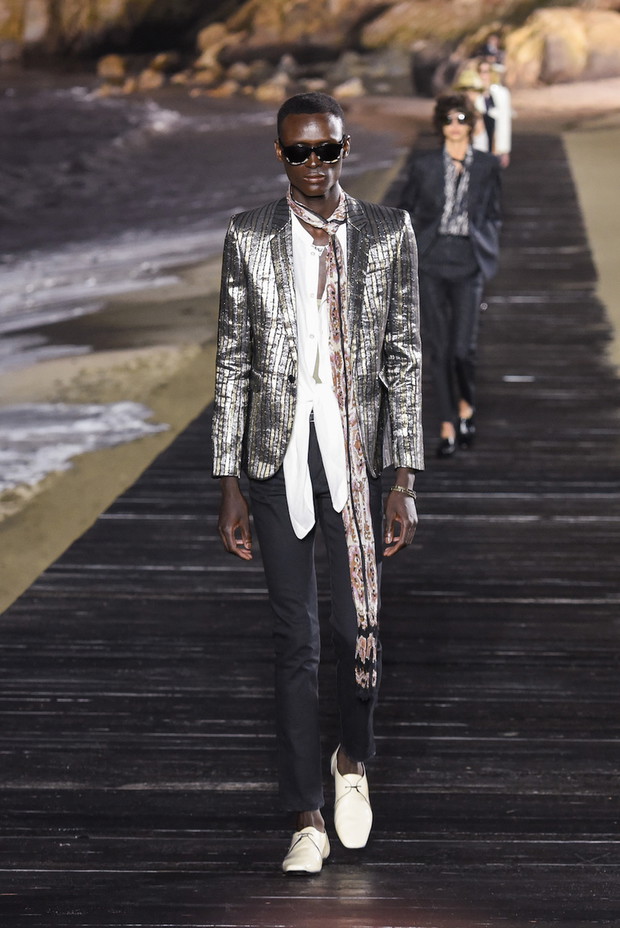 Saint Laurent Mens Spring Summer 20 Show - Runway