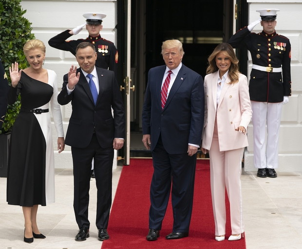 Spotkanie Andrzeja Dudy z Donaldem Trumpem