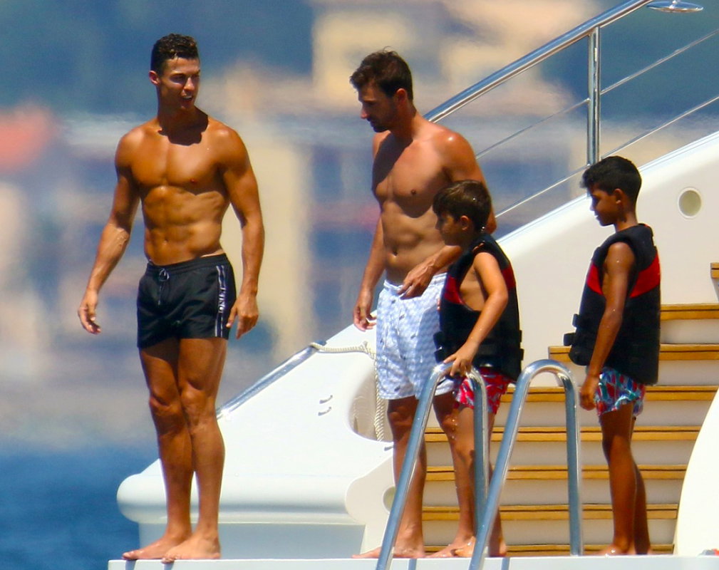 Cristiano Ronaldo, wakacje Cristiano Ronaldo, Georgina Rodriguez w bikini, dzieci Cristiano Ronaldo