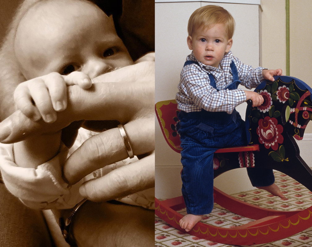 Archie Harrison Mountbatten-Windsor, książę Harry w młodości, książę Harry jako dziecko