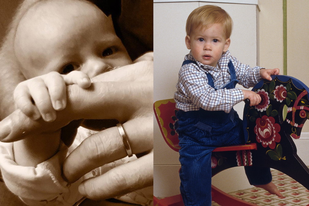 Archie Harrison Mountbatten-Windsor, książę Harry w młodości, książę Harry jako dziecko