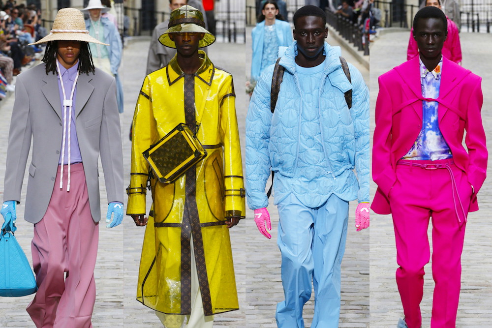 pokaz męskiej kolekcji Louis Vuitton na wiosnę 2020
