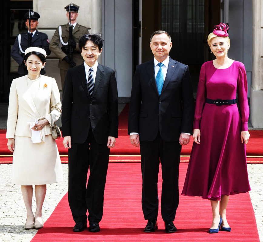 Agata Duda, Andrzej Duda, księżna Kiko