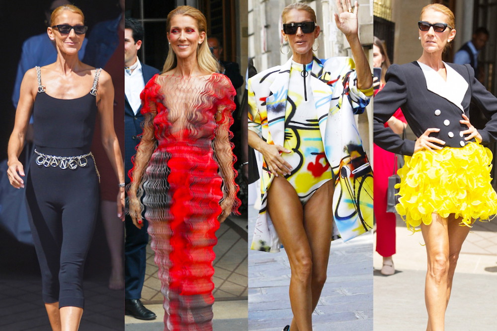Céline Dion stylizacje Paryż pokazy haute couture na jesień 2019
