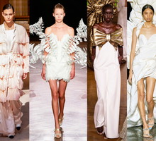 suknie ślubne pokazy haute couture na jesień 2019 zimę 2020