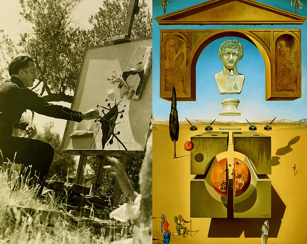 wystawa "Dali, history of painting" prac Salvadora Dali w Monako