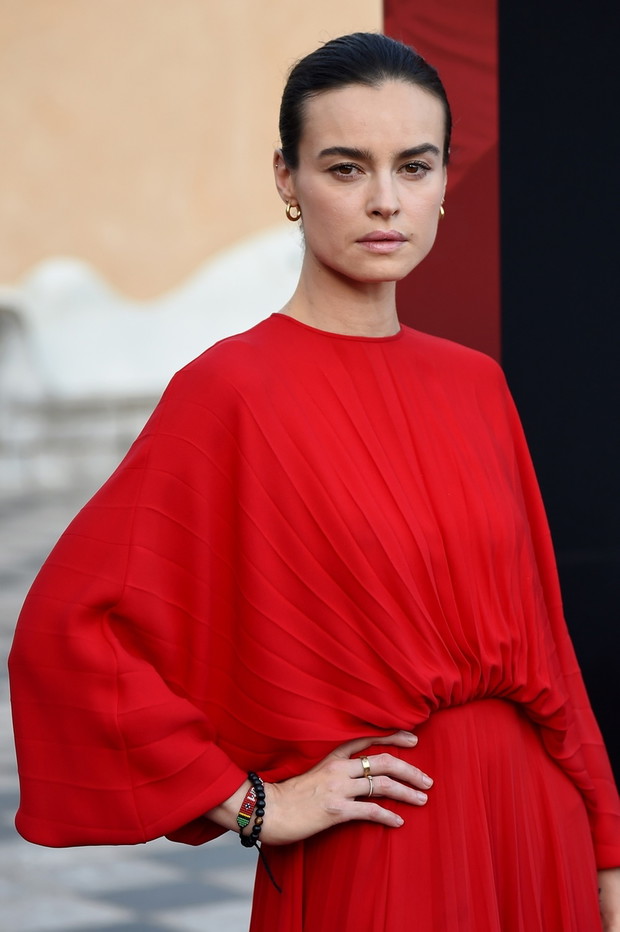Kasia Smutniak z córk? na festiwalu Taormina