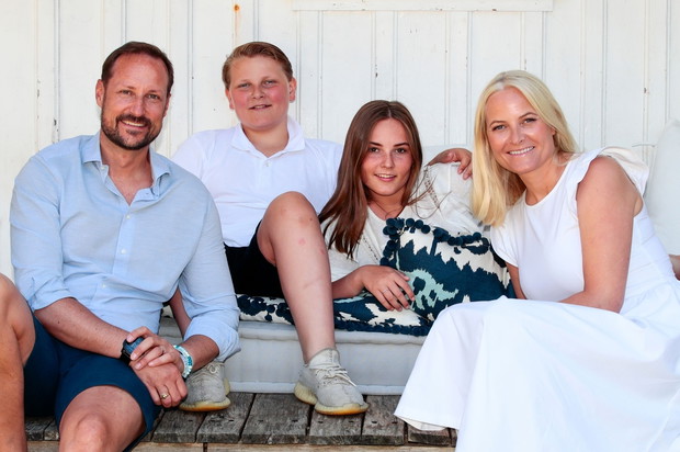 Sesja norweskiej rodziny ksi???cej