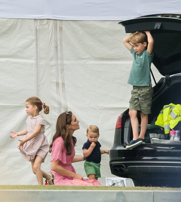 The Duke Of Cambridge And The Duke Of Sussex Take Part In The King Power Royal Charity Polo Day