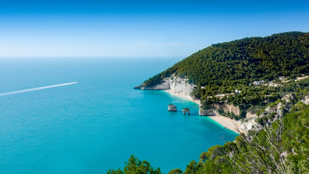 Baia delle Zagare beach, Gargano