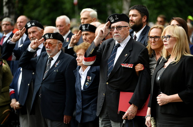 Uroczysto?ci przy pomniku Gloria Victis