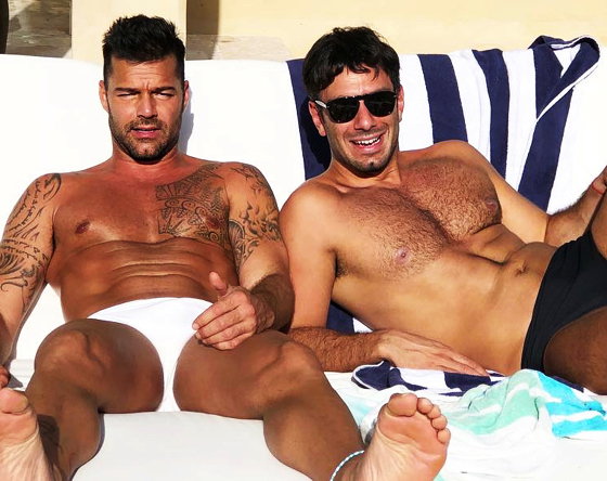 Ricky Martin i Jwan Yosef