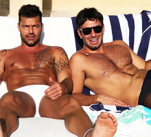 Ricky Martin i Jwan Yosef