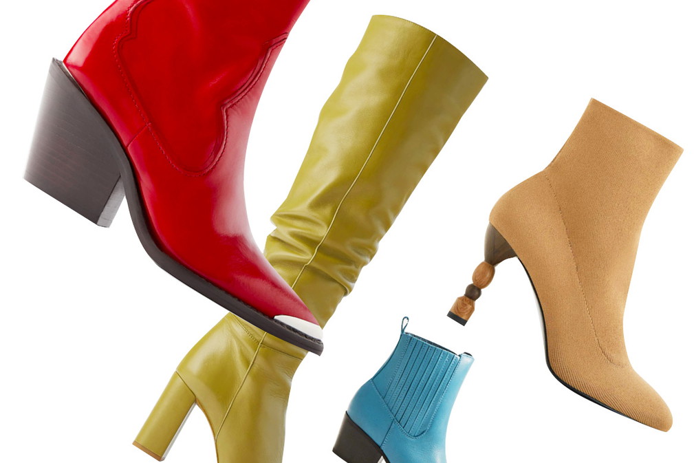 Najmodniejsze modele botków i kowbojek z sieciówek na jesień 2019, Zara, Uterque, Mango