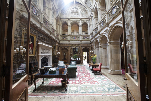 Daily Life At Highclere Castle Home To Television Program Downton Abbey