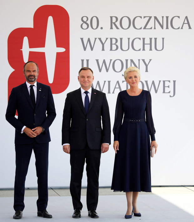 80. rocznica wybuchu II wojny ?wiatowej - Warszawa