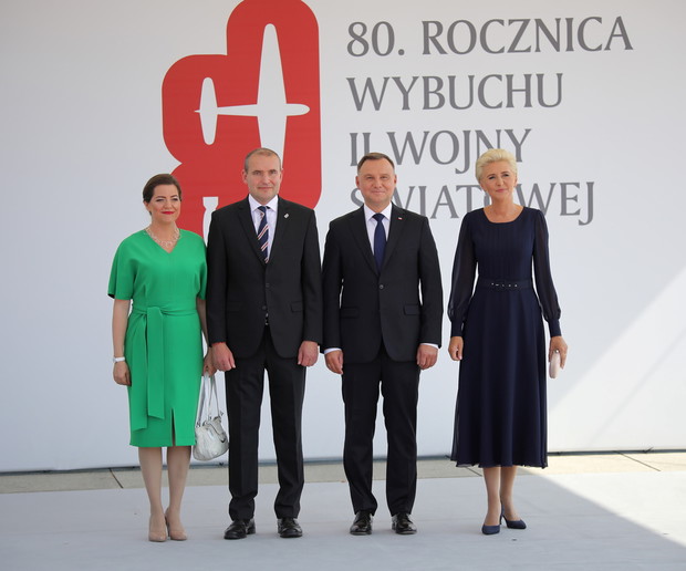 80. rocznica wybuchu II wojny ?wiatowej - Warszawa