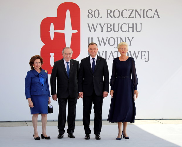 80. rocznica wybuchu II wojny ?wiatowej - Warszawa