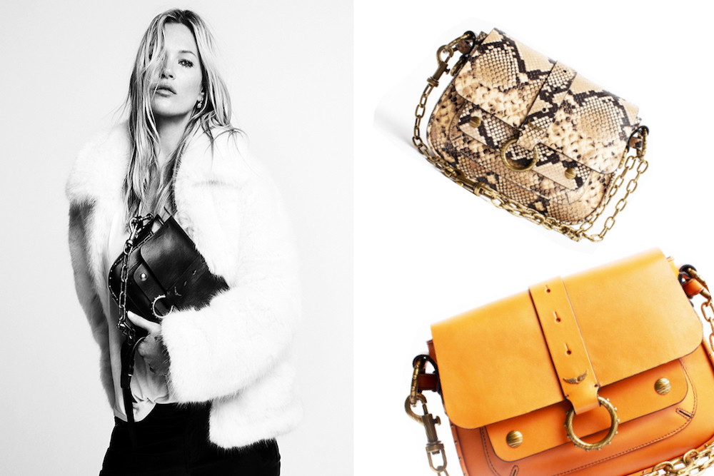 Kate Moss zaprojektowała kolekcję toreb dla Zadig & Voltaire