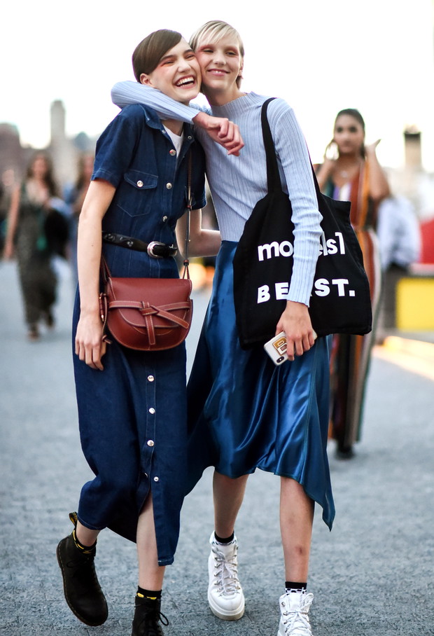 Street Style - New York Fashion Week September 2019 - Day 4