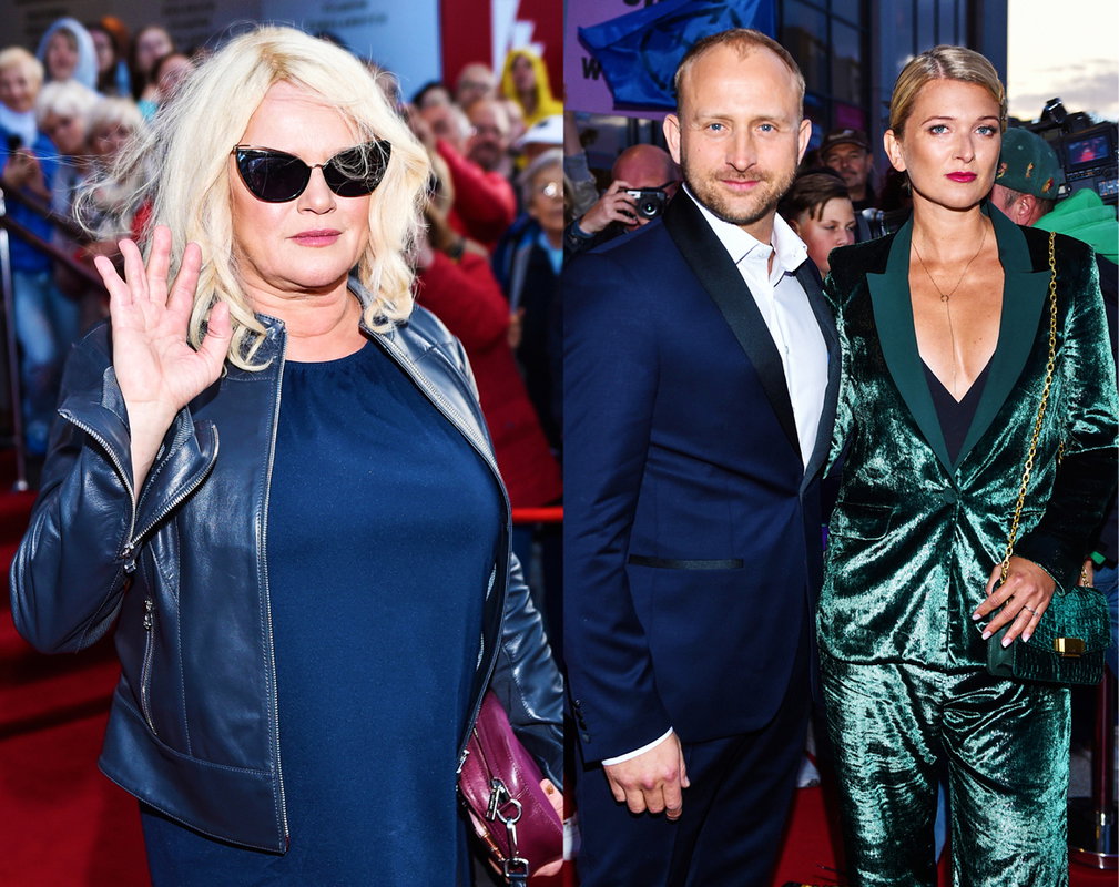 Borys Szyc, Justyna Nagłowska, Katarzyna Figura, festiwal w Gdyni