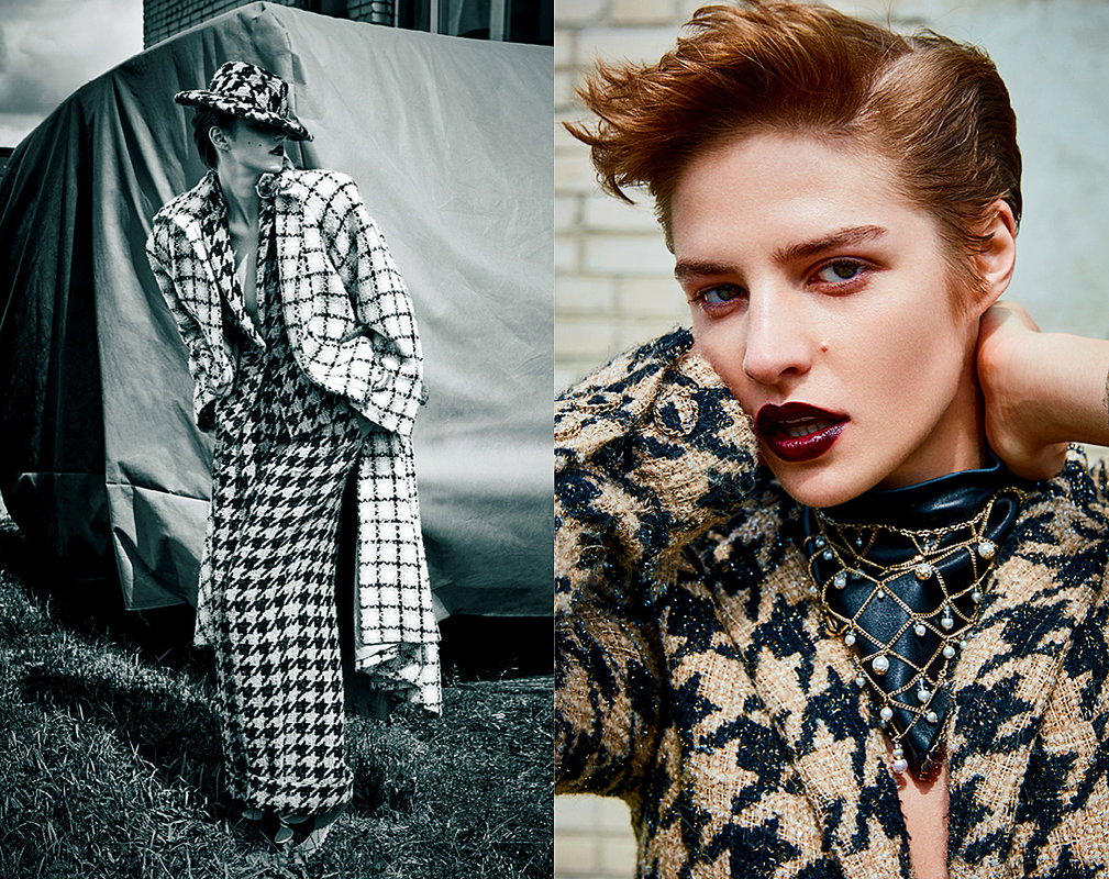 makijaż i kreacje Chanel na jesień 2019 nowy numer VIVA! MODA
