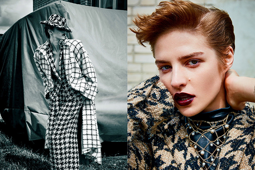 makijaż i kreacje Chanel na jesień 2019 nowy numer VIVA! MODA