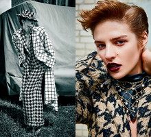makijaż i kreacje Chanel na jesień 2019 nowy numer VIVA! MODA