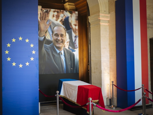 Uroczysto?ci pogrzebowe Jacques'a Chiraca