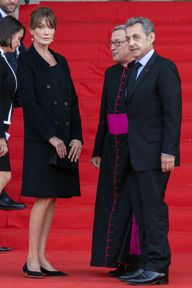 Tribute To Jacques Chirac At Eglise Saint Sulpice