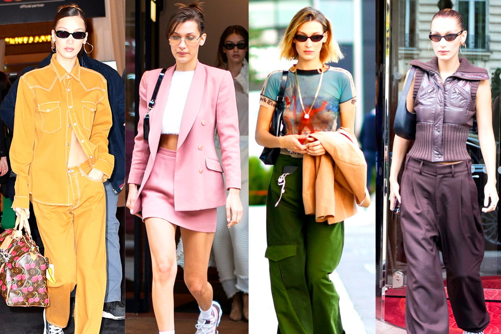 styl, Bella Hadid, street style