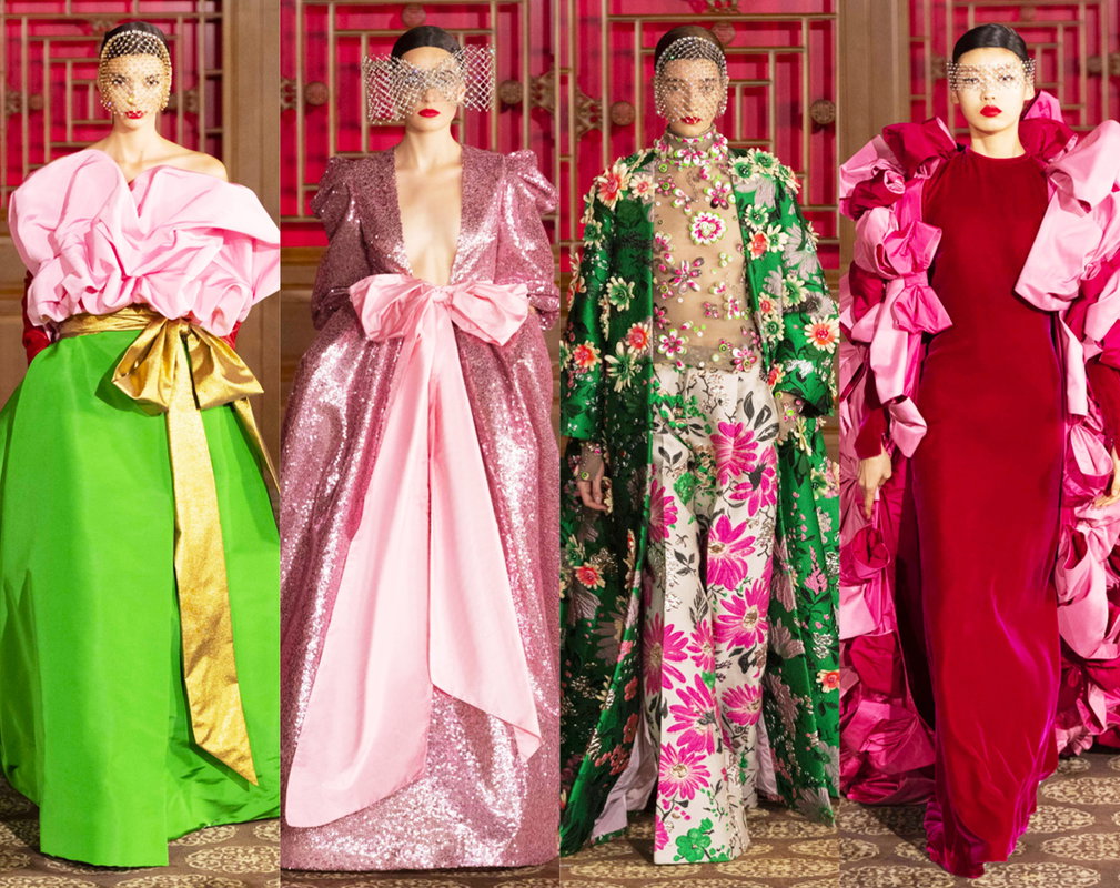 pokaz haute couture Valentino w Pekinie