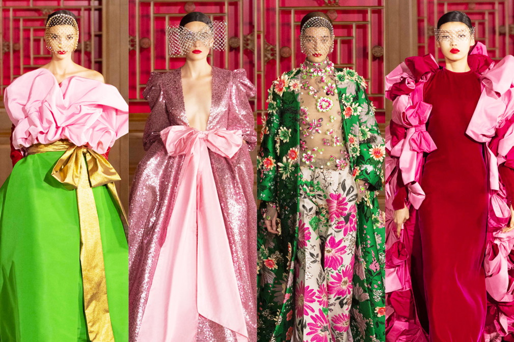 pokaz haute couture Valentino w Pekinie