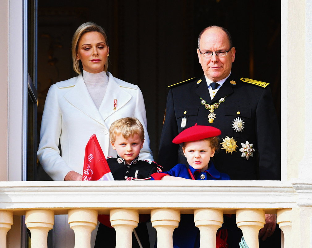 Księżna Charlene, książę Albert, monakijska rodzina królewska