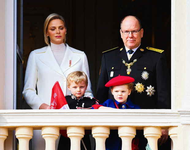 Księżna Charlene, książę Albert, monakijska rodzina królewska