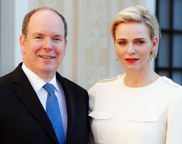 Księżna Charlene, książę Albert, monakijska rodzina królewska