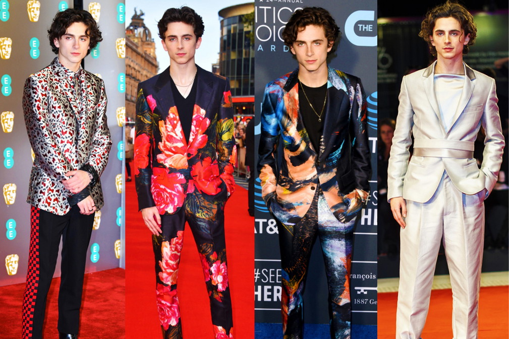 Timothée Chalamet najbardziej stylowy wpływowy mężczyzna w świecie mody