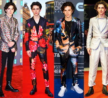 Timothée Chalamet najbardziej stylowy wpływowy mężczyzna w świecie mody