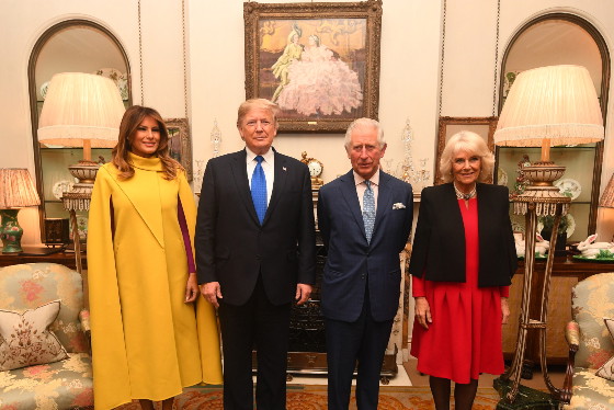 Jubileusz Nato: Melania Trump, Donald Trump, książę Karol, księżna Camilla