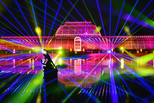 Kew Gardens Light Up For Christmas