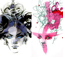 Wystawa 36 prac ilustracji modowych Anny Halarewicz