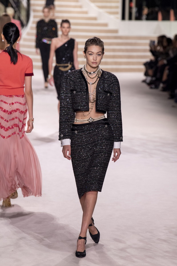 Chanel Metiers D'Art 2019-2020 : Runway At Le Grand Palais In Paris