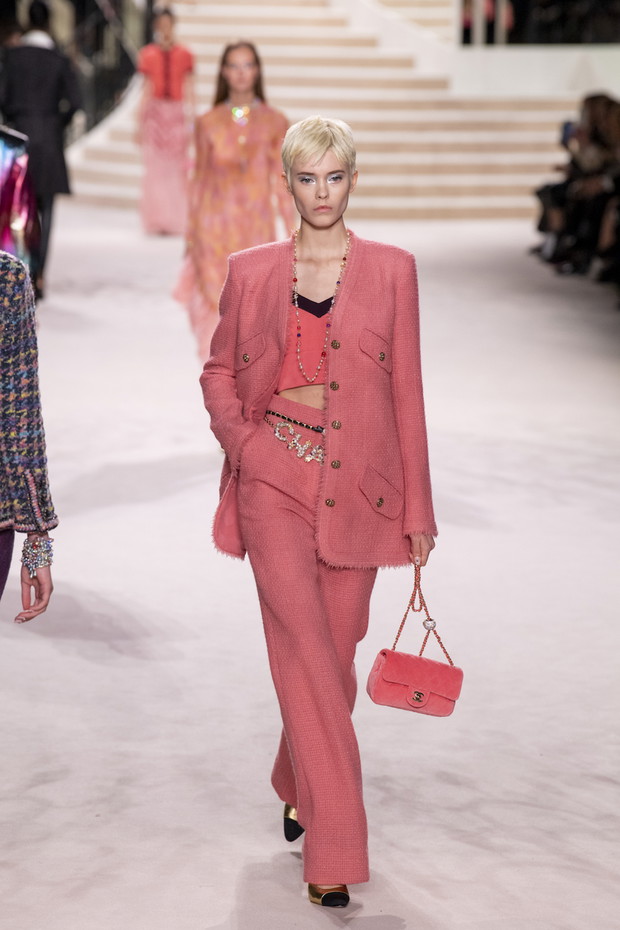 Chanel Metiers D'Art 2019-2020 : Runway At Le Grand Palais In Paris