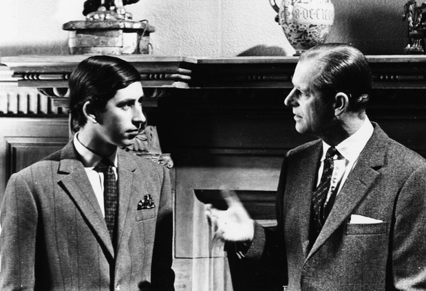 Prince Charles And The Duke Of Edinburgh