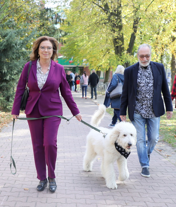 Wybory 2019 - g?osowanie Ma?gorzaty Kidawy-B?o?skiej
