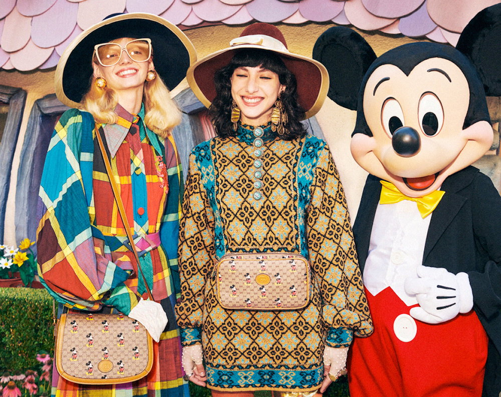 kolekcja Gucci z  Myszką Mickey na Chiński Nowy Rok