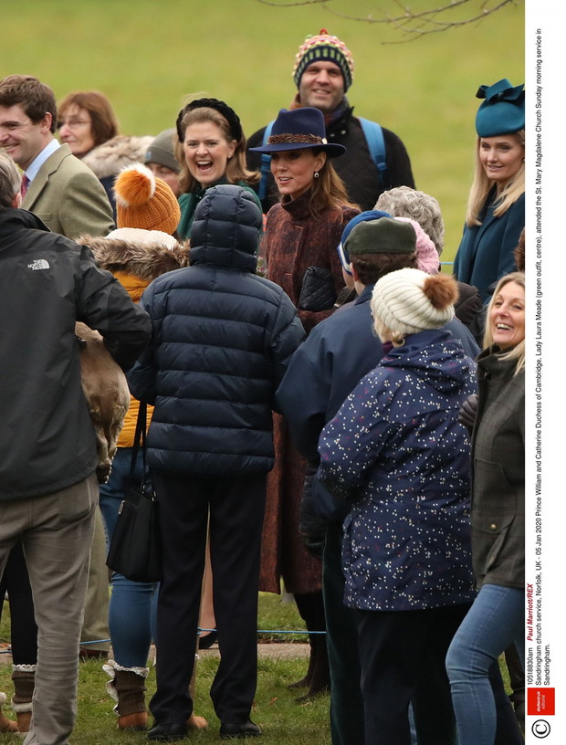 Ksi???ta Cambridge na niedzielnej mszy w Sandringham